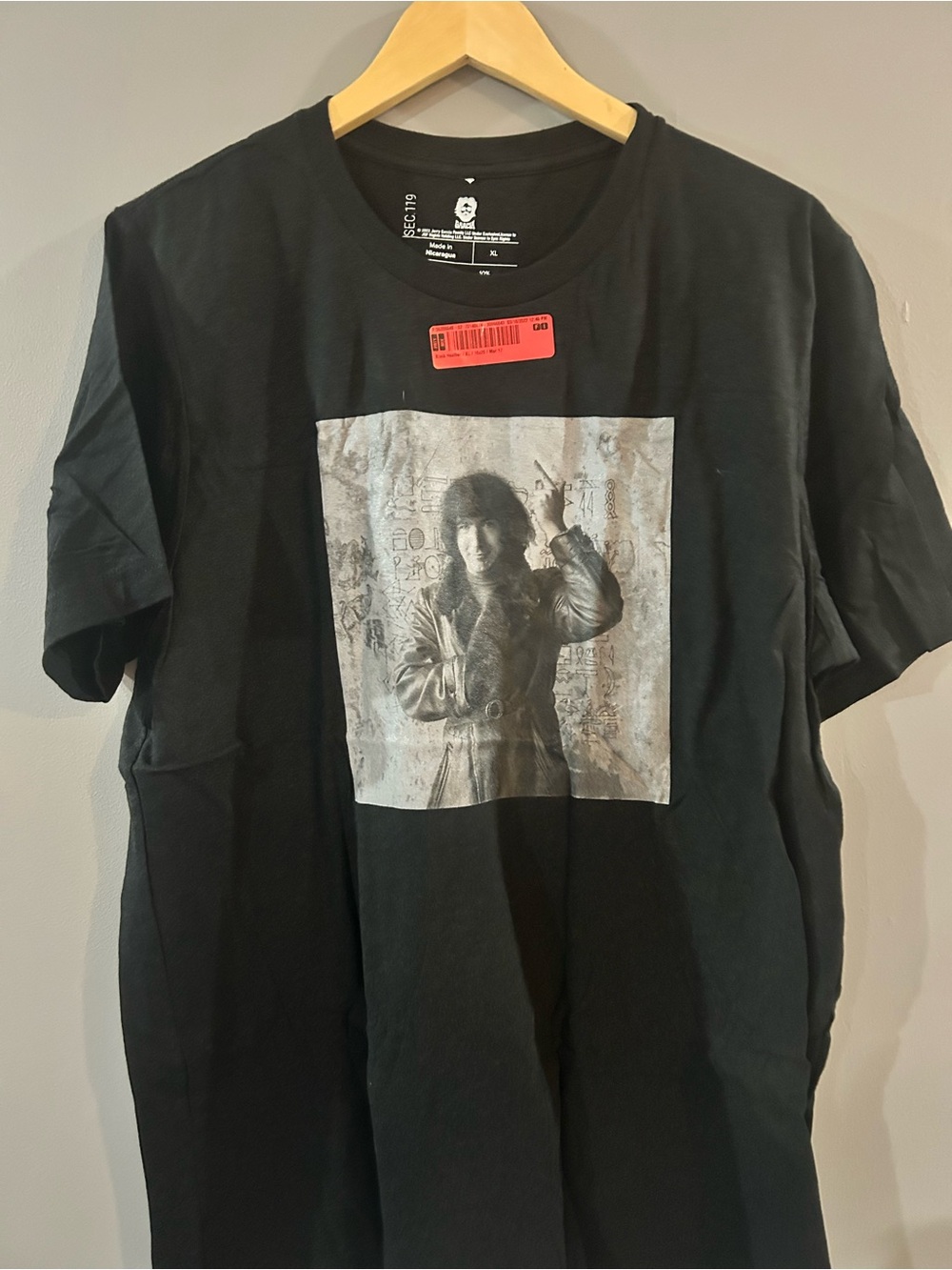 Men's Black Short Sleeve Graphic Crewneck Tee Grateful Dead
